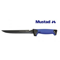 Nóż Mustad z ząbkami 20cm